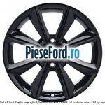 Janta aliaj 16 inch, 8 spite negru Ford Fiesta Active 2018-2023 1.0 EcoBoost mHEV 155 cp BZJA Hybrid
