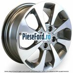 Janta aliaj 16 inch, 8 spite rock metallic Ford Fiesta 2017-2023 1.5 EcoBoost ST 200 cp