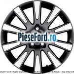 Janta aliaj 17 inch, 10 spite argintiu inchis Ford Focus 2011-2014 1.6 TDCi 115 cp