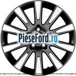 Janta aliaj 17 inch, 10 spite argintiu inchis Ford Focus 2011-2014 2.0 TDCi 115 cp