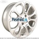 Janta aliaj 17 inch, 10 spite duble argintiu Ford EcoSport 2019-2023 1.5 TDCi EcoBlue 4x4 125 cp ZTJA, ZTJB, ZTJC diesel