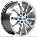 Janta aliaj 17 inch, 10 spite nickel optic Ford Mondeo 2014-2018 2.0 TDCi 4x4 150 cp T7CA, T7CC, T7CD, T7CE, T7CF diesel