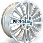 Janta aliaj 17 inch, 15 spite argintiu Ford Focus 2014-2018 1.5 TDCi 120 cp XWDA, XWDB, XWDC, XWDD, XWDE diesel