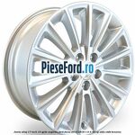 Janta aliaj 17 inch, 15 spite argintiu Ford Focus 2014-2018 1.6 Ti 85 cp XTDA, XTDB benzina