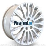 Janta aliaj 17 inch, 15 spite Sparkle Silver Ford Focus 2011-2014 1.0 EcoBoost 100 cp M2DA, M2DB, M2DC, SFDA, SFDB benzina