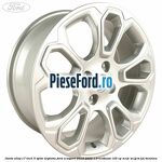 Janta aliaj 17 inch, 5 spite, argintiu Ford EcoSport 2019-2023 1.0 EcoBoost 125 cp