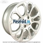 Janta aliaj 17 inch, 5 spite, argintiu Ford EcoSport 2019-2023 1.0 EcoBoost 140 cp