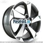 Janta aliaj 17 inch, 5 spite argintiu premium Ford Focus Active 2019-2023 1.0 EcoBoost mHEV 125 cp