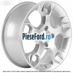 Janta aliaj 17 inch, 5 spite culoare argintie Ford Fiesta 2008-2012 1.25 82 cp