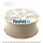 Janta aliaj 17 inch, 5 spite design Y alb Ford Fiesta 2008-2012 1.25 82 cp