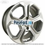 Janta aliaj 17 inch, 5 spite design Y argintiu Ford Fiesta 2008-2012 1.25 82 cp