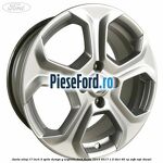 Janta aliaj 17 inch, 5 spite design Y argintiu Ford Fiesta 2013-2017 1.5 TDCi 95 cp