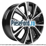 Janta aliaj 17 inch, 5 spite duble magnetic polish Ford Puma 2020-2023 1.5 EcoBoost ST 200 cp