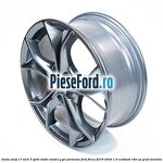 Janta aliaj 17 inch, 5 spite duble model Y gri premium Ford Focus 2019-2023 1.5 EcoBoost 182 cp Y1DA benzina