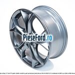 Janta aliaj 17 inch, 5 spite duble model Y gri premium Ford Focus 2019-2023 2.3 EcoBoost ST 280 cp