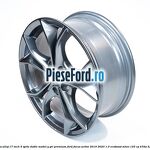 Janta aliaj 17 inch, 5 spite duble model Y gri premium Ford Focus Active 2019-2023 1.0 EcoBoost mHEV 125 cp