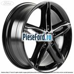 Janta aliaj 17 inch, 5 spite duble negru Ford Focus 2014-2018 1.0 EcoBoost 125 cp