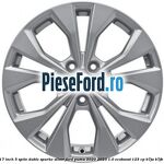 Janta aliaj 17 inch, 5 spite duble sparke silver Ford Puma 2020-2023 1.0 EcoBoost 125 cp