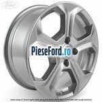 Janta aliaj 17 inch, 5 spite flash grey Ford Fiesta 2013-2017 1.6 ST 200 200 cp JTJC benzina