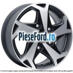 Janta aliaj 17 inch, 5 spite negru lucios Ford Transit 2019-2023 2.0 EcoBlue 4x4 130 cp