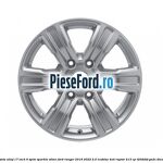 Janta aliaj 17 inch, 6 spite sparkle silver Ford Ranger 2019-2022 2.0 EcoBlue 4x4 Raptor 213 cp