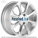 Janta aliaj 17 inch, 8 spite argintiu Ford Fiesta 2017-2023 1.0 EcoBoost 85 cp