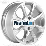Janta aliaj 17 inch, 8 spite argintiu Ford Fiesta 2017-2023 1.0 EcoBoost 95 cp M0JA benzina