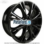 Janta aliaj 17 inch, 8 spite negru Ford Fiesta 2013-2017 1.0 Sport 140 cp