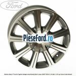 Janta aliaj 17 inch, 9 spite, design Machined Ford S-Max 2007-2014 1.6 TDCi 115 cp T1WA, T1WB diesel