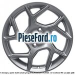 Janta aliaj 17 inch, design Y spite duble flash grey Ford Fiesta 2017-2023 1.0 EcoBoost 85 cp Q0JA, Q0JB, Q0JC, Q0JD benzina