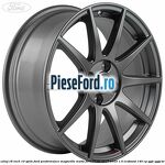 Janta aliaj 18 inch, 10 spite Ford Performance Magnetite Matte Ford Fiesta 2017-2023 1.0 EcoBoost 140 cp