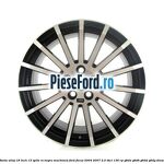 Janta aliaj 18 inch, 15 spite RS negru machined Ford Focus 2004-2007 2.0 TDCi 136 cp G6DA, G6DB, G6DD, G6DG diesel