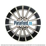 Janta aliaj 18 inch, 15 spite RS negru machined Ford Focus C-Max 2003-2007 1.6 Ti 115 cp