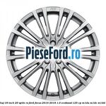 Janta aliaj 18 inch, 20 spite RS Ford Focus 2014-2018 1.0 EcoBoost 125 cp M1DA, M1DC, M1DD benzina