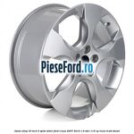 Janta aliaj 18 inch, 5 spite Silver Ford S-Max 2007-2014 1.6 TDCi 115 cp T1WA, T1WB diesel