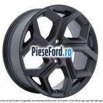 Janta aliaj 18 inch, 5 spite Y Magnetite Machined Ford Fiesta Active 2018-2023 1.5 TDCi 85 cp XUJC, XUJD, XUJE, XUJF, XUJG diesel