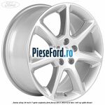 Janta aliaj 18 inch, 7 spite argintiu Ford Focus 2011-2014 2.0 TDCi 140 cp UFDB diesel