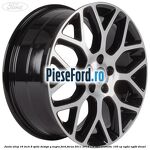Janta aliaj 18 inch, 8 spite design Y negru Ford Focus 2011-2014 1.6 TDCi ECOnetic 105 cp NGDA, NGDB diesel