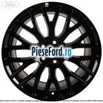 Janta aliaj 19 inch, 10 spite design Y neagra fata Ford Mustang 2015-2018 2.3 EcoBoost 314 cp N38H, N48H benzina