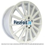 Janta aliaj 19 inch, 15 spite RS alb Ford Focus 2004-2007 1.6 TDCi 109 cp G8DA, G8DB, G8DD, G8DE, G8DF diesel