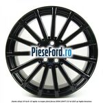Janta aliaj 19 inch, 15 spite RS negru Ford Focus 2004-2007 2.5 ST 225 cp HYDA benzina