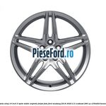 Janta aliaj 19 inch, 5 spite duble argintiu forjat fata Ford Mustang 2018-2022 2.3 EcoBoost 290 cp C23HD0D benzina