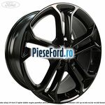 Janta aliaj 19 inch, 5 spite duble negru panther Ford Focus 2014-2018 1.0 EcoBoost 125 cp