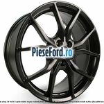 Janta aliaj 19 inch, 5 spite duble negru RS Ford Focus 2014-2018 1.0 EcoBoost 100 cp M2DA, M2DB, M2DC, SFDA, SFDB benzina