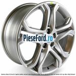 Janta aliaj 19 inch, 5 spite duble nickel sterling Ford Edge 2016-2018 2.0 TDCi Bi-Turbo 210 cp T9CE, T9CF diesel
