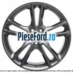 Janta aliaj 19 inch, 5 spite duble Rock Metallic Ford S-Max 2015-2023 2.0 TDCi 180 cp T8CG, T8CH, T8CI, T8CJ diesel
