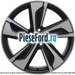 Janta aliaj 19 inch, 5 spite matte black Ford Puma 2020-2023 1.0 EcoBoost 125 cp