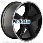 Janta aliaj 19 inch, 5 spite negru Bullitt GT fata Ford Mustang 2015-2018 5.0 V8 418 cp MF8F benzina