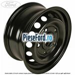 Janta tabla 15 inch culoare negru Ford Tourneo Custom 2014-2018 2.2 TDCi 125 cp CYF4, CYFF diesel