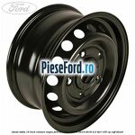 Janta tabla 15 inch culoare negru Ford Tourneo Custom 2014-2018 2.2 TDCi 155 cp CVFF diesel